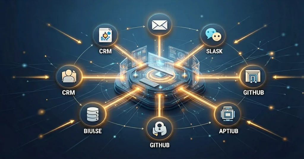 AI Agent Cross-Platform Integration - SmaugBrain connecting tools ecosystem
