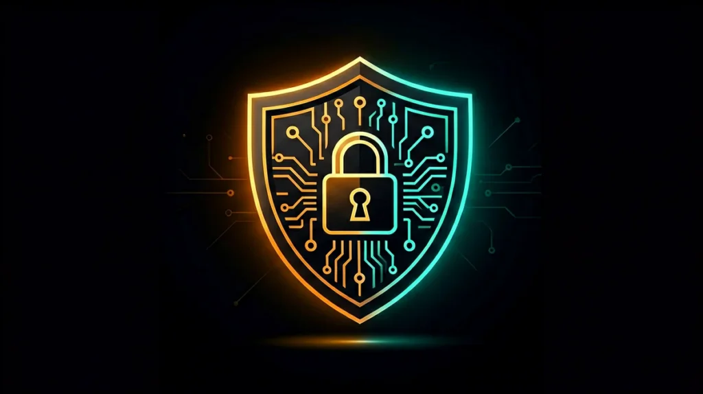 AI Agent Security Testing shield icon with circuit patterns representing proactive defense