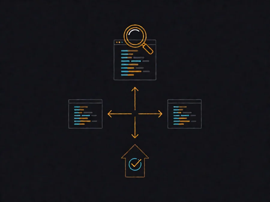 Three pillars of agent observability: logs, traces, and metrics diagram